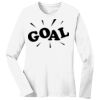 1-DAY RUSH NO MINIMUM Ladies Long Sleeve Crew Neck T-Shirt Thumbnail