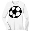 1-DAY RUSH NO MINIMUM Ladies Long Sleeve Crew Neck T-Shirt Thumbnail