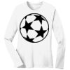1-DAY RUSH NO MINIMUM Ladies Long Sleeve Crew Neck T-Shirt Thumbnail