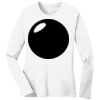 1-DAY RUSH NO MINIMUM Ladies Long Sleeve Crew Neck T-Shirt Thumbnail