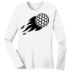 1-DAY RUSH NO MINIMUM Ladies Long Sleeve Crew Neck T-Shirt Thumbnail