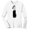 1-DAY RUSH NO MINIMUM Ladies Long Sleeve Crew Neck T-Shirt Thumbnail