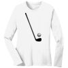 1-DAY RUSH NO MINIMUM Ladies Long Sleeve Crew Neck T-Shirt Thumbnail