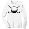 1-DAY RUSH NO MINIMUM Ladies Long Sleeve Crew Neck T-Shirt Thumbnail