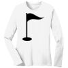 1-DAY RUSH NO MINIMUM Ladies Long Sleeve Crew Neck T-Shirt Thumbnail
