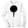 1-DAY RUSH NO MINIMUM Ladies Long Sleeve Crew Neck T-Shirt Thumbnail