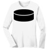 1-DAY RUSH NO MINIMUM Ladies Long Sleeve Crew Neck T-Shirt Thumbnail