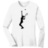 1-DAY RUSH NO MINIMUM Ladies Long Sleeve Crew Neck T-Shirt Thumbnail