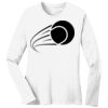 1-DAY RUSH NO MINIMUM Ladies Long Sleeve Crew Neck T-Shirt Thumbnail