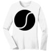 1-DAY RUSH NO MINIMUM Ladies Long Sleeve Crew Neck T-Shirt Thumbnail