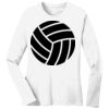 1-DAY RUSH NO MINIMUM Ladies Long Sleeve Crew Neck T-Shirt Thumbnail