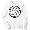 1-DAY RUSH NO MINIMUM Ladies Long Sleeve Crew Neck T-Shirt Thumbnail