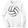 1-DAY RUSH NO MINIMUM Ladies Long Sleeve Crew Neck T-Shirt Thumbnail