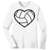 1-DAY RUSH NO MINIMUM Ladies Long Sleeve Crew Neck T-Shirt Thumbnail