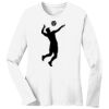 1-DAY RUSH NO MINIMUM Ladies Long Sleeve Crew Neck T-Shirt Thumbnail