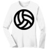 1-DAY RUSH NO MINIMUM Ladies Long Sleeve Crew Neck T-Shirt Thumbnail