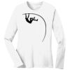 1-DAY RUSH NO MINIMUM Ladies Long Sleeve Crew Neck T-Shirt Thumbnail