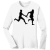 1-DAY RUSH NO MINIMUM Ladies Long Sleeve Crew Neck T-Shirt Thumbnail