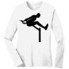 1-DAY RUSH NO MINIMUM Ladies Long Sleeve Crew Neck T-Shirt Thumbnail