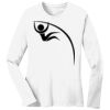 1-DAY RUSH NO MINIMUM Ladies Long Sleeve Crew Neck T-Shirt Thumbnail