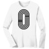 1-DAY RUSH NO MINIMUM Ladies Long Sleeve Crew Neck T-Shirt Thumbnail