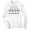 1-DAY RUSH NO MINIMUM Ladies Long Sleeve Crew Neck T-Shirt Thumbnail
