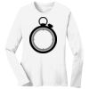 1-DAY RUSH NO MINIMUM Ladies Long Sleeve Crew Neck T-Shirt Thumbnail
