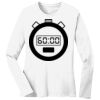 1-DAY RUSH NO MINIMUM Ladies Long Sleeve Crew Neck T-Shirt Thumbnail