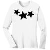 1-DAY RUSH NO MINIMUM Ladies Long Sleeve Crew Neck T-Shirt Thumbnail
