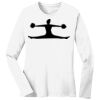 1-DAY RUSH NO MINIMUM Ladies Long Sleeve Crew Neck T-Shirt Thumbnail