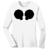 1-DAY RUSH NO MINIMUM Ladies Long Sleeve Crew Neck T-Shirt Thumbnail