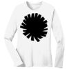 1-DAY RUSH NO MINIMUM Ladies Long Sleeve Crew Neck T-Shirt Thumbnail