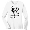 1-DAY RUSH NO MINIMUM Ladies Long Sleeve Crew Neck T-Shirt Thumbnail