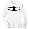 1-DAY RUSH NO MINIMUM Ladies Long Sleeve Crew Neck T-Shirt Thumbnail