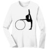 1-DAY RUSH NO MINIMUM Ladies Long Sleeve Crew Neck T-Shirt Thumbnail