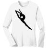 1-DAY RUSH NO MINIMUM Ladies Long Sleeve Crew Neck T-Shirt Thumbnail