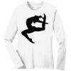 1-DAY RUSH NO MINIMUM Ladies Long Sleeve Crew Neck T-Shirt Thumbnail