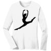 1-DAY RUSH NO MINIMUM Ladies Long Sleeve Crew Neck T-Shirt Thumbnail