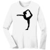 1-DAY RUSH NO MINIMUM Ladies Long Sleeve Crew Neck T-Shirt Thumbnail
