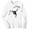 1-DAY RUSH NO MINIMUM Ladies Long Sleeve Crew Neck T-Shirt Thumbnail