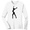 1-DAY RUSH NO MINIMUM Ladies Long Sleeve Crew Neck T-Shirt Thumbnail