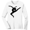 1-DAY RUSH NO MINIMUM Ladies Long Sleeve Crew Neck T-Shirt Thumbnail