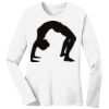 1-DAY RUSH NO MINIMUM Ladies Long Sleeve Crew Neck T-Shirt Thumbnail