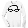 1-DAY RUSH NO MINIMUM Ladies Long Sleeve Crew Neck T-Shirt Thumbnail