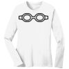 1-DAY RUSH NO MINIMUM Ladies Long Sleeve Crew Neck T-Shirt Thumbnail