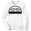 1-DAY RUSH NO MINIMUM Ladies Long Sleeve Crew Neck T-Shirt Thumbnail
