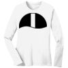 1-DAY RUSH NO MINIMUM Ladies Long Sleeve Crew Neck T-Shirt Thumbnail