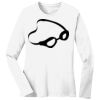 1-DAY RUSH NO MINIMUM Ladies Long Sleeve Crew Neck T-Shirt Thumbnail