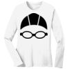 1-DAY RUSH NO MINIMUM Ladies Long Sleeve Crew Neck T-Shirt Thumbnail