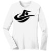 1-DAY RUSH NO MINIMUM Ladies Long Sleeve Crew Neck T-Shirt Thumbnail